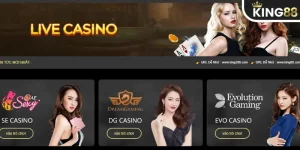 Casino Trực Tuyến | Khám Phá Sảnh Game Đẳng Cấp Tại King88